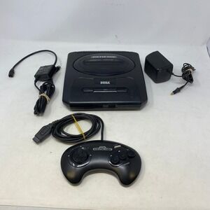 Sega Genesis Model 2 Console MK-1631 Bundle with Controller and Cables Untested